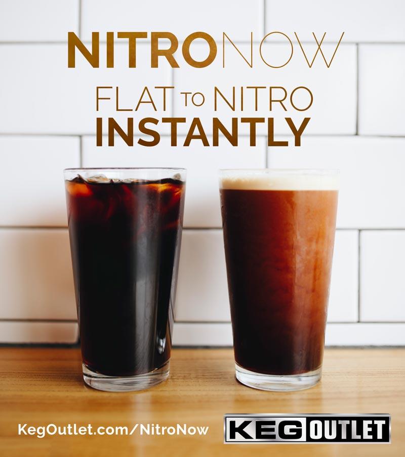 NitroNow Nitro Infusers - On Demand Nitro Coffee w/ Vigorous Cascade