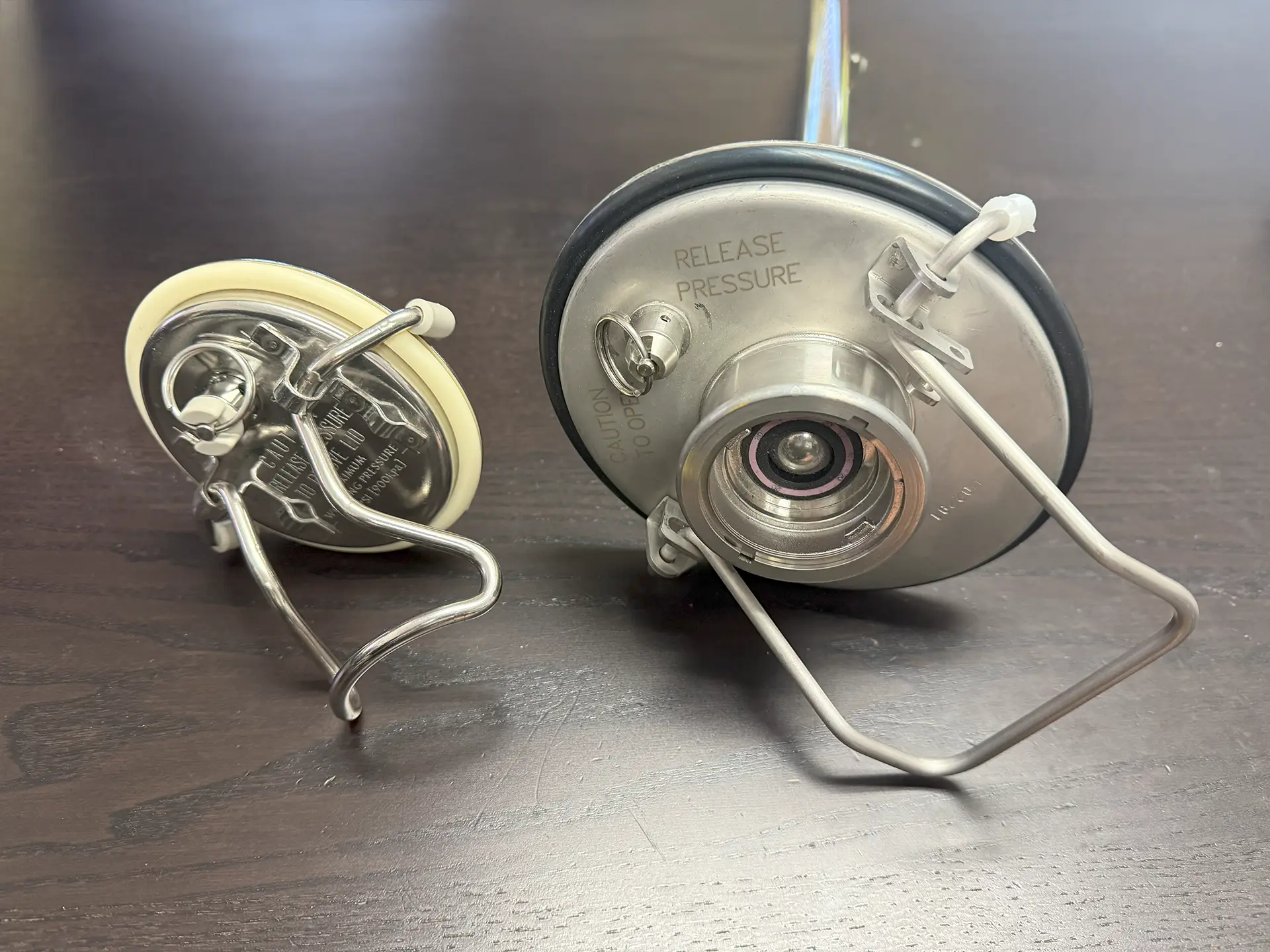 Corny Keg vs Start Keg Lid Comparison