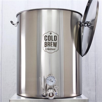 Deluxe Commercial Cold Brew Coffee Maker with Stainless Filter (50 Gallon)