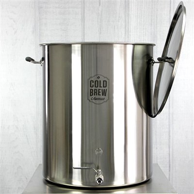 Commercial Cold Brew Coffee Maker with Stainless Filter (50 Gallon)