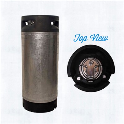 5 Gallon Nitro Coffee Keg (Used Converted Pin Lock Keg - New Lid)