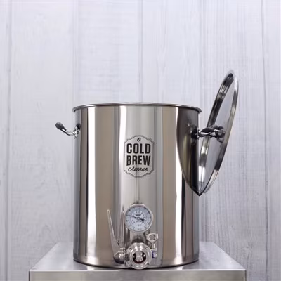 Deluxe Commercial Cold Brew Coffee Maker with Filter (15 Gallon)