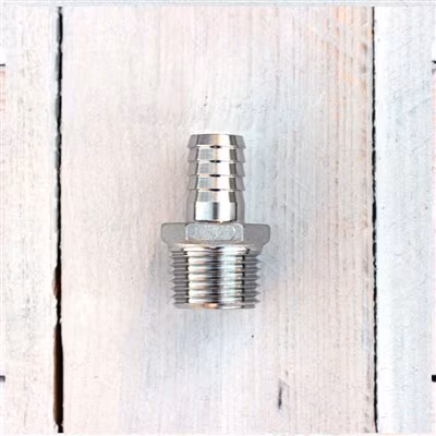 1/2" NPT to 1/2" Barb
