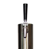 Cold Brew Coffee Kegerator - Single Tap for Iced Coffee (Silver) (Alternate View 2)