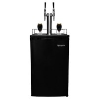 Nitro Coffee Kegerator - 2 Stout Faucets (Black) (Alternate View 1)