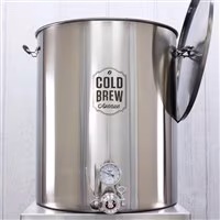 Deluxe Commercial Cold Brew Coffee Maker with Stainless Filter (50 Gallon)