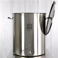 Commercial Cold Brew Coffee Maker with Stainless Filter (50 Gallon) / Stainless Steel Cold Brew Coffee System
