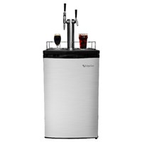 Cold Brew & Nitro Coffee Kegerator - 2 Faucets (Silver) (Alternate View 1)