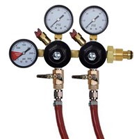 Cold Brew & Nitro Coffee Kegerator - 2 Faucets (Silver) (Alternate View 3)