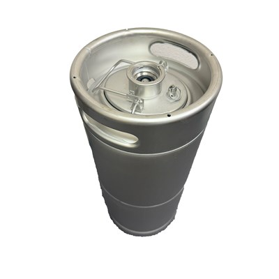 Starter Keg - 1/6 bbl Sanke Keg - D-Valve and Spear w/ Removeable Lid (Thielmann) / Starter Keg 1/6 bbl (5.17 gal) Sanke Valve