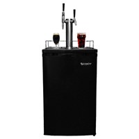 Cold Brew Coffee Kegerator - Dual Tap for Iced and Nitro Coffee