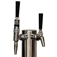 Cold Brew Coffee Kegerator - Dual Tap for Iced and Nitro Coffee (Alternate View 2)
