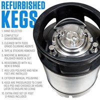 Fully Refurbished 9L Ball Lock Corny Keg (2.4G) (Alternate View 2)