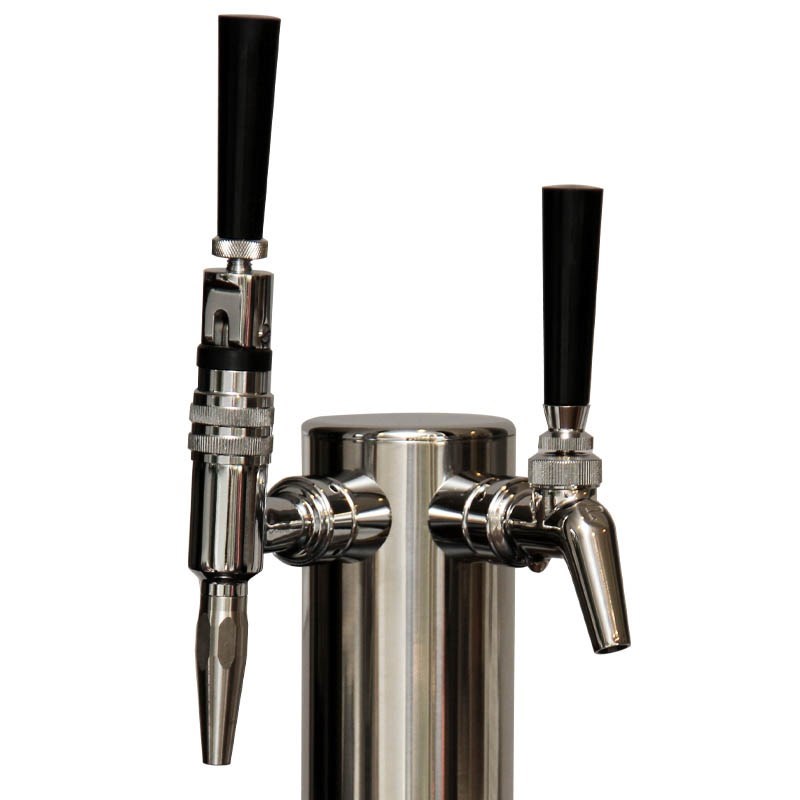 2 Taps Cold Brew Coffee Kegerator